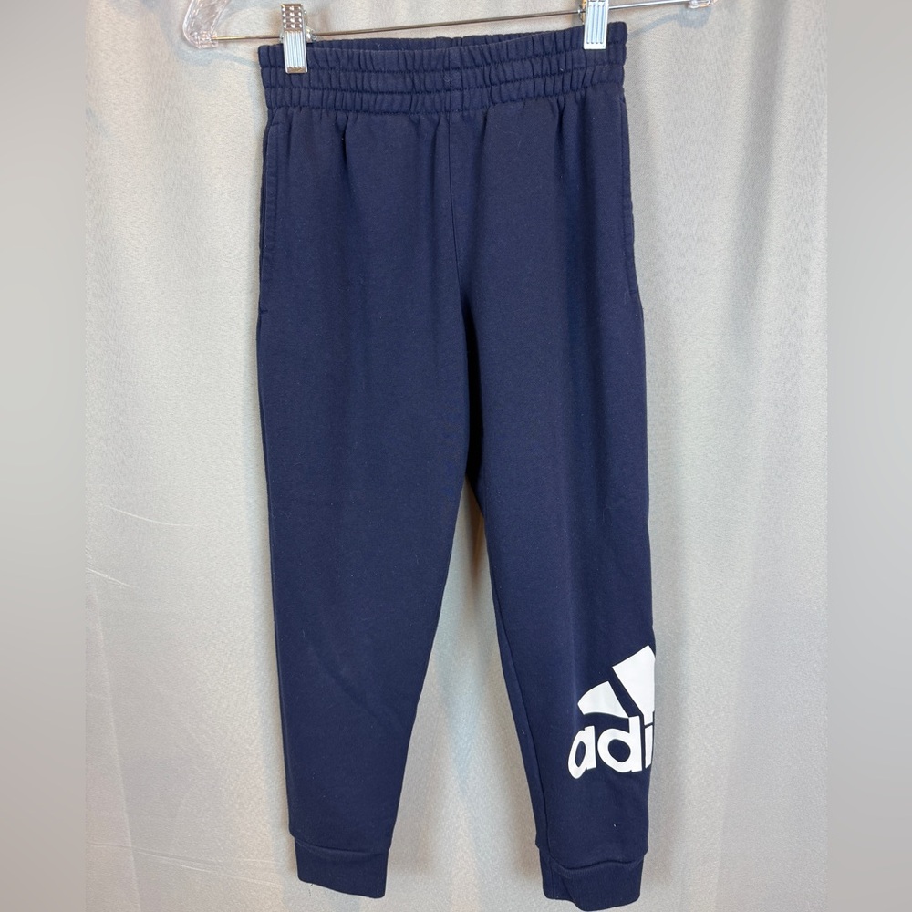 Adidas Logo Sweatpants- Size 8